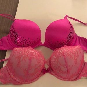 Victoria Secret Push Up 2 bras